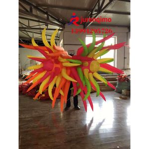 Mascot Costumes Iatable Flowers Prickly Flower Air Model Bar Party Shopping Mall Supermarket Setting Props