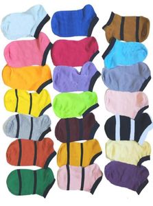 Ankelstrumpor Multicolor Textile Girls Sexy Hosiery Short Sock Sundries Summer Cotton Slippers WLL9728063