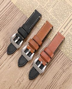 Watch Bands Bracelet 22 Mm For Gear S3 Classic Frontier Huawei GT Genuine Leather Strap Mens2724076