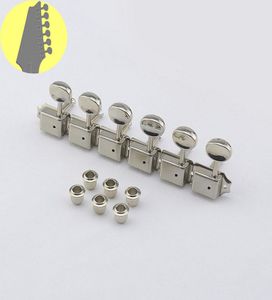 1 Set Kluson Vintage Guitar Machine Heads Tuner Kore f akustik ve elektrik orijinali için yapılmış 6125846