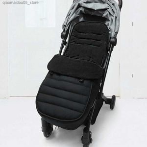 Stroller Parts Accessories Baby stroller sleeping bag baby windproof mat foot pad Q240417