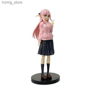 アクションおもちゃの数字16cmボッキザロック！アニメフィギュアgoh hitoriアクションフィギュアギタリストガールフィギュアデスクトプデコーテコレクションモデルドールおもちゃy240415mfuk