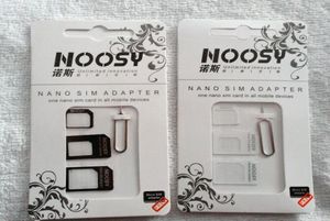 Noosy Nano SIM Micro Standard -Kartenkonvertion -Konverter Nano Adapter Micro Card für iPhone 6 plus alle mobilen Geräte S108510011