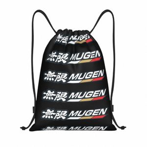 custom Mugen Power Drawstring Bags for Shop Yoga Backpacks Women Men Game Sports Gym Sackpack a3sJ#