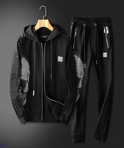 Män s sportkläder lyxiga modetröjor och byxor kostar spårdräkter spårningsdräkter traje deportivo sport hoodies casual jogging pants9247097