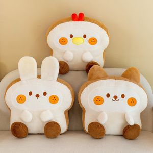 Wholesale Transforming Cookie Pillow Plush Toy Cute Cartoon Animal Rabbit Dog Chicken Doll