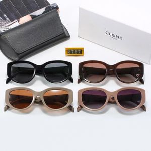 Oval Frame Triomphes Sunglasses for Woman cat eye Designer Sunglasses Luxury Polarize Mens Sunglasses Lady Sunlight Eyeglass fashion Black Shade Cycle Sun Glasses