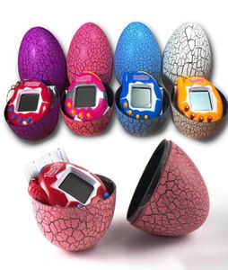 2018 New Tamagotchi Tumbler Cracked Dinosaur Egg Electronic Pets Toys 90S Nostalgic 49 Pets in 1 Virtual Cyber Pet Game Player Mul5420342