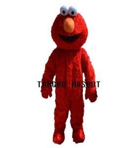 Sesame Street Red Elmo Mascot Costume COSTUMES CHIRSTMA Fancy Abito Cookie Monster Mascotte Mascotte Dimensioni per adulti2435765