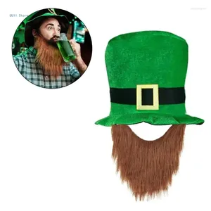 Berets St Patrick Day Celebration Hat CloverBeard Holiday Festival Party Supplies