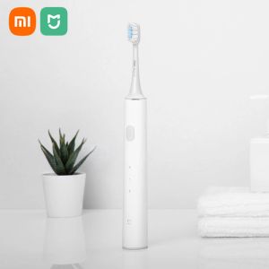 Products XIAOMI MIJIA T300 Electric Toothbrush Smart Ultrasonic Sonic Brush Whitening Teeth Vibrator Oral Hygiene Waterproof Toothbrushes