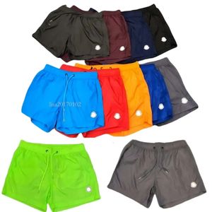 Designer Shorts Swim Shorort Waterproof Waterproof Mens Womens Men Krótki sport jogi spodni letnia plaża pływanie luźna trend sznurkowy oddychanie stroje kąpielowe