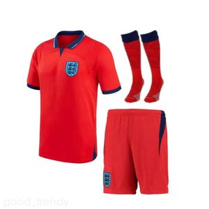 Barn och vuxna fotbollssatser Englands fotbollströjor Saka Foden Bellingham Rashford England Kane Sterling Grealish National Team Football Kit 912