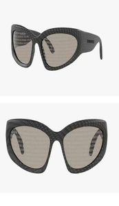Occhiali da sole da donna da uomo Materiale in fibra di carbonio per creare originali di texture Aperti di design di lusso da sole Origine Box7087368