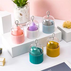 Storage Boxes Powder Puff Holder Material Production Can Be Hung Practical Large Capacity Waterproof And Dustproof Easy To Take