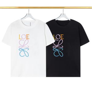 Projektant Summer Men 3D T-shirt Casual Man Tee Damska koszula luźne koszulki z literami Wysokiej jakości nadruk krótkie rękawy swobodny luksus S-3XL