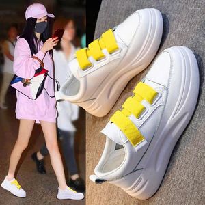 Casual Shoes Style Autumn Cool Sneakers Increased 4cm Wild Small White Colorfull Platform Women's Vulcanize