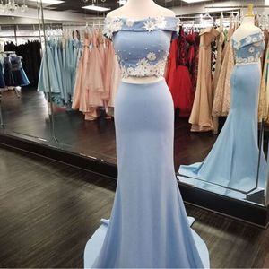 Dresses Long Evening Sleeves Elegant Dubai Arabic Sequins Prom Gowns Party Dress