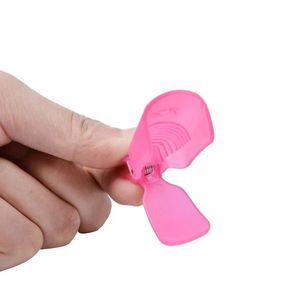 NEW Plastic Nail Art Soak Off Cap Clips UV Gel Polish Remover Wrap Tool Fluid for Removal of Varnish Manicure Tools