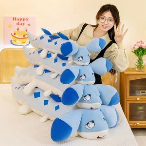 لعبة Palworld Long Big Pillow Kawaii Plushie الفلفل الحشوي دمية أفخم دمية أريكة ناعمة زخرفة ابن عرس التنين لطيف هدية 240411