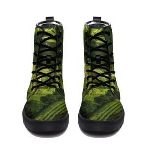 I più recenti stivali personalizzati per uomini scarpe da donna piattaforma casual piattaforma piatta da ginnastica sneaker all'aperto personalizza le scarpe gai