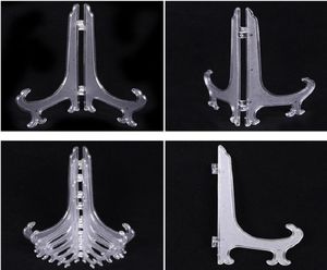 Display in plastica smerigliati a buon mercato intero 311 pollici in gamba a cavalletto o porta a piastre per la cena Piatti Picco