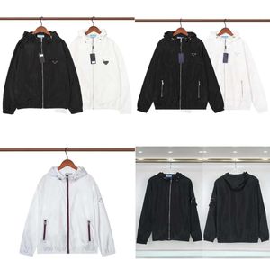 Windbreaker Mens Thin Jacket Coats with Letters Inverted Triangle Men Women Waterproof Coat Spring Autumn Clothes Jackets Outerwear Men's Clothing 006 s 's