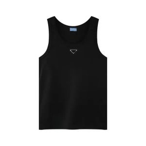 Mens T Shirt Designer Shirt Men Shirt Summer Sleeveless Clothes Leisure Time Shirts 100% Cotton Short Sleeve Chest Triangle Inlay Fashion Men's Clothing