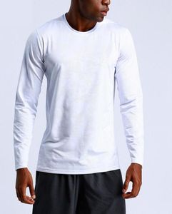 Mens Trailsuit Tees Polos Tshirts Erkekler Fitness Sports Top Nefes Alabilir ve Hızlı Tarama Koşu Eğitimi Uzun Çıkarılmış Sweatabsorben4702190