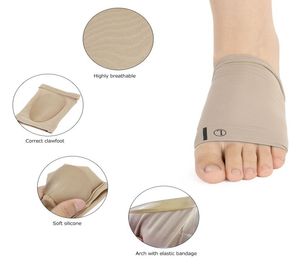 Flat Feet Ortic Plantar Fasciitis Arch Support Sleeve Cushion Pad Heel Spurs Foot Hallux Valgus Braces Orthopedic9619870