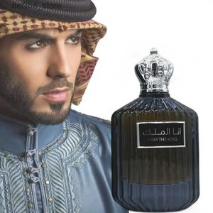 Fragrância 100ml Dubai Prince Men Colônia Coloada Longa Fragrância Luz de Fragrância Flor Fresh Deserta Árabe