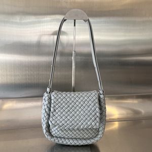 Сумки для камеры кожаная ткацкая сумка кросс -кузов мини -серия Interccio Series Mobile Beadling Bag Cordes Designer 10a Miirror мягкая композитная овечья кожа Cosmetic G4