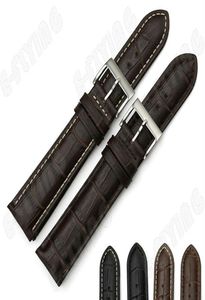 Wholewatch Strap Genuine Leather Watches Bands para Victorinox Bracelets Aço Tang Fuckle Belt Men 14 16 18 20 22 MM6648730