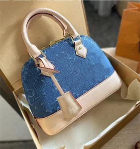 Designer Bag Shell Bag denim Tote Women Luxurys handväska axel pochette crossbody clutch afton clutch väska mode tote