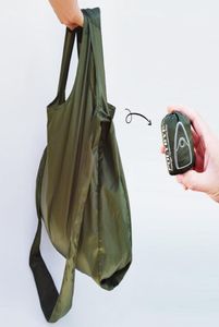 Polybye Super Light återanvändbar tote EcoFriendly Nylon Foldbar Shopping Bag Handbag Crossbody Q123065143383393595