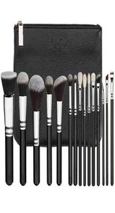 Makeup Brushes Zoeva 815pcs Leather Women Zip Handbag Professional Powder Foundation Eyeshadow Tools T2209213276022