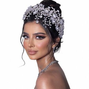 youlapan HP453 Trendy Bridal Headband Wedding Crown Hair Accories Bride Hair Ornaments Crystal Headdr Prom Tiara for Women 99k0#