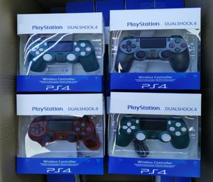 18 Farben EU -Version PS4 PS4 Wireless Controller Shock 4 Gamepad für PS4 Vibration Joystick Play Game Controller mit Einzelhandelspaket2553579