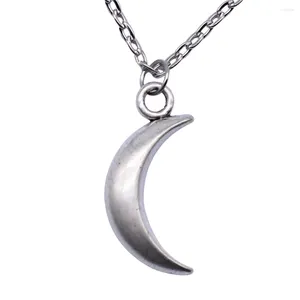 Подвесные ожерелья 1pcs Луны мужское ожерелье телефона Ювелирные изделия для материалов ручной работы длина цепи 43 5 см.
