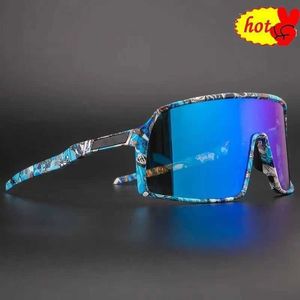 Güneş Gözlüğü Gözlük Bisiklet Gözlükleri UV400 Polarize Siyah Lens Bisiklet Gözlük Sporları Binicilik Gözlükleri MTB Bisiklet Goggles Erkekler için Kılıf 221