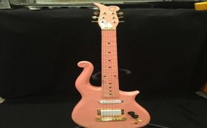 Seria diamentowa Prince Cloud Peach Pink Electric Gitara Black Dot InLay Multi Color dostępna w magazynie 6136022