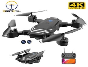 2020 New S11 RC Drone 4K Dual Dual Camera مع 50 مرة Zoom WiFi FPV 1080p التدفق البصري قابلة للطي درون Quadcopter Drone Gift9840430