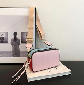 Torba designerska Modna torba na ramię Crossbody wielokolorowa torba z kamerą