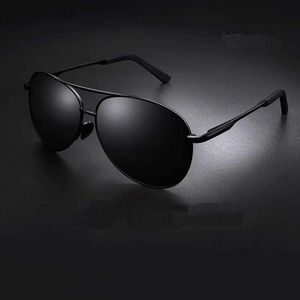 Sunglasses Aviation Metail Frame Polarized Sunglasses Men Color Changing Sun Glasses Pilot Male Day Night Vision Driving 240416