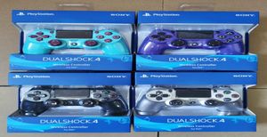 Wireless Bluetooth Controller för PS4 Vibration Joystick Gamepad Game Controller Play Station med Retail Box9812832