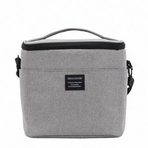 Denuoniss New Insulati Bag Waterproof Lanch Box Bag Leakproof Cold Pack Cooler Bag Ice Pack Bolsa Termica U4q5＃