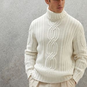 المصممين رجال الصوفية السحب الأكمام الطويلة قمم Brunello Cashmere Rollneck Sweatshirt antwear الخريف الشتاء ملابس دافئة