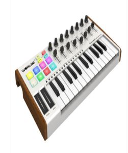 WorldEtuna Mini Extreme Edition 25KEY MIDIキーボードパッドミュージックアレンジキーボード電子サウンドMIDIコントローラー3157900