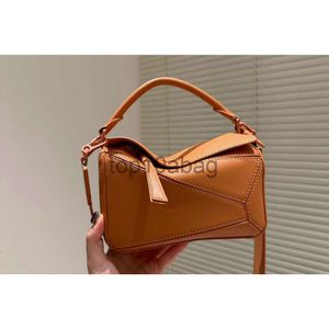 loeweee loewew bag Loeweely Designer puzzles Bag Crossbody Bag Messenger bags Top Quality Real Leather Luxury Classic Calfskin Women Cuboid Shape Handle Purse