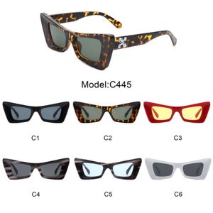 Occhiali da sole di moda Offs Cat Eye Y2K Trend Owoff Sunglasse Mens Brand Of Sun occhiali da sole Luxury Hip-Hop Punk Eyele Arrow Glassa X Operalo da sole Trendy B7IX